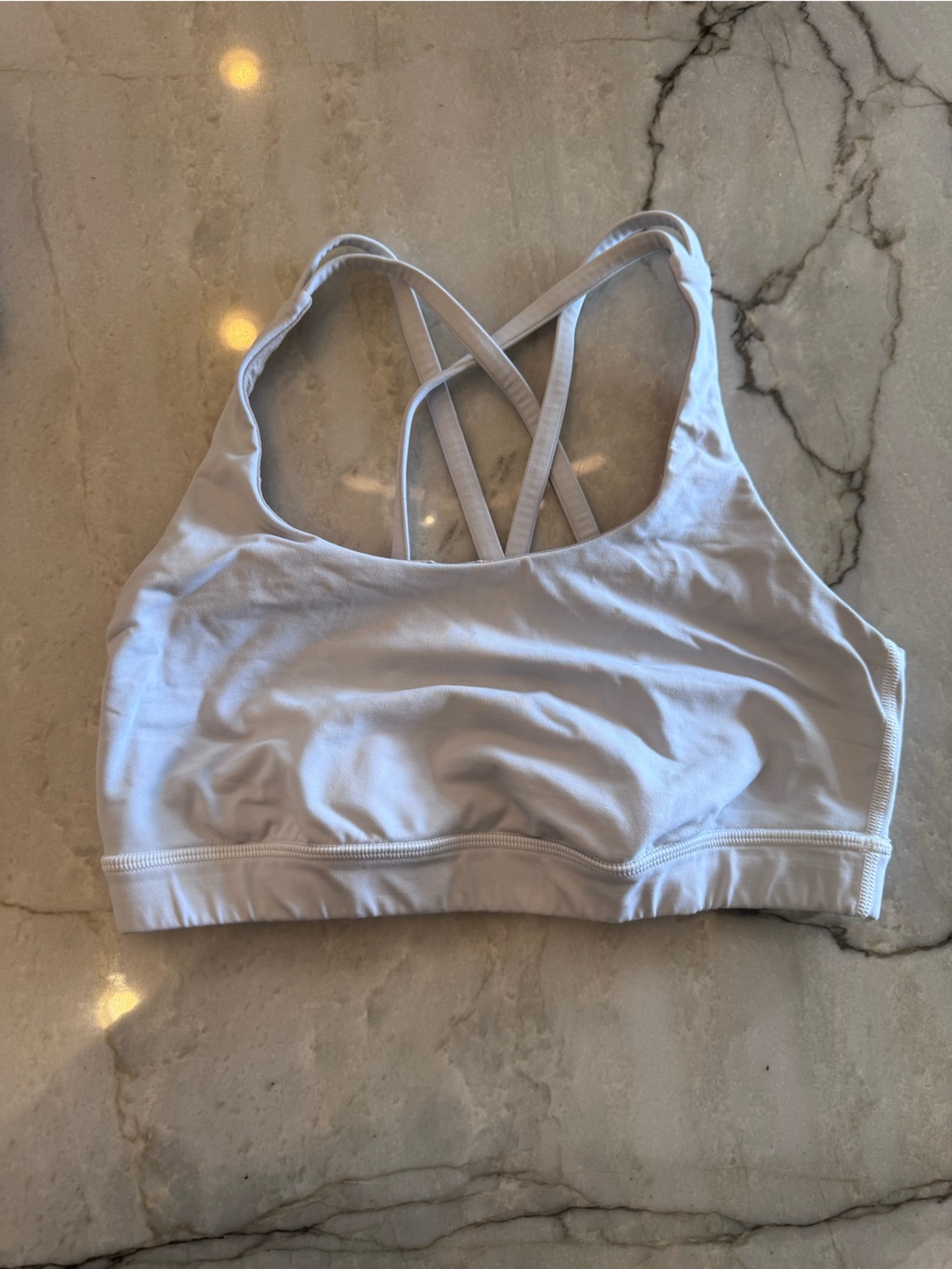 Light Blue Strappy Sports Bralette